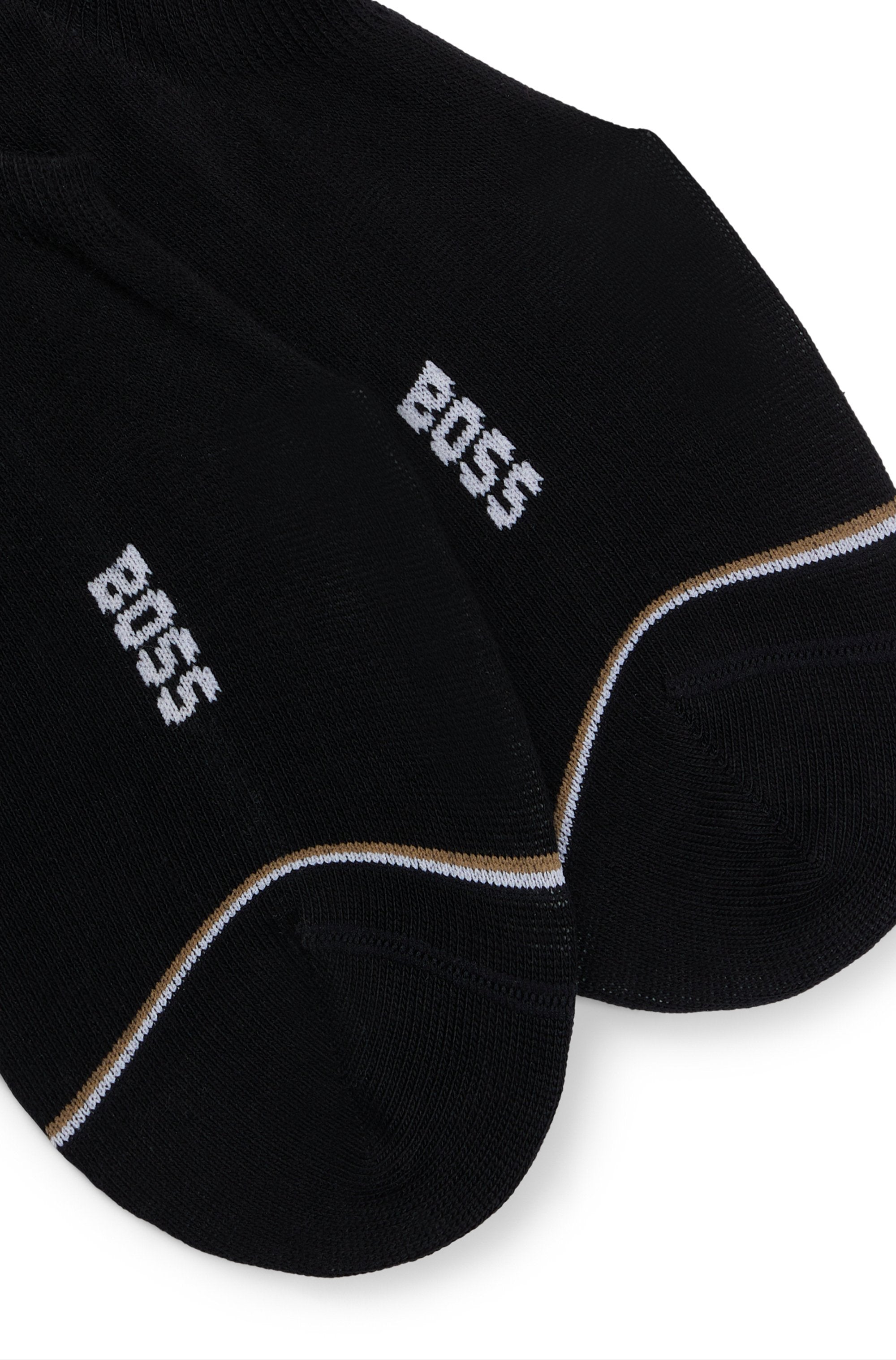 BOSS Bodywear & Swimwear 2P LC Iconic CC Black Socks — view 2