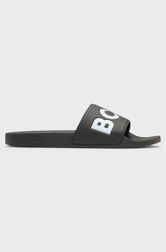 BOSS Bodywear & Swimwear Aryeh_Slid_npvlg Black Slides