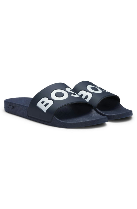 BOSS Bodywear & Swimwear Aryeh_Slid_npvlg Dark Blue Slides