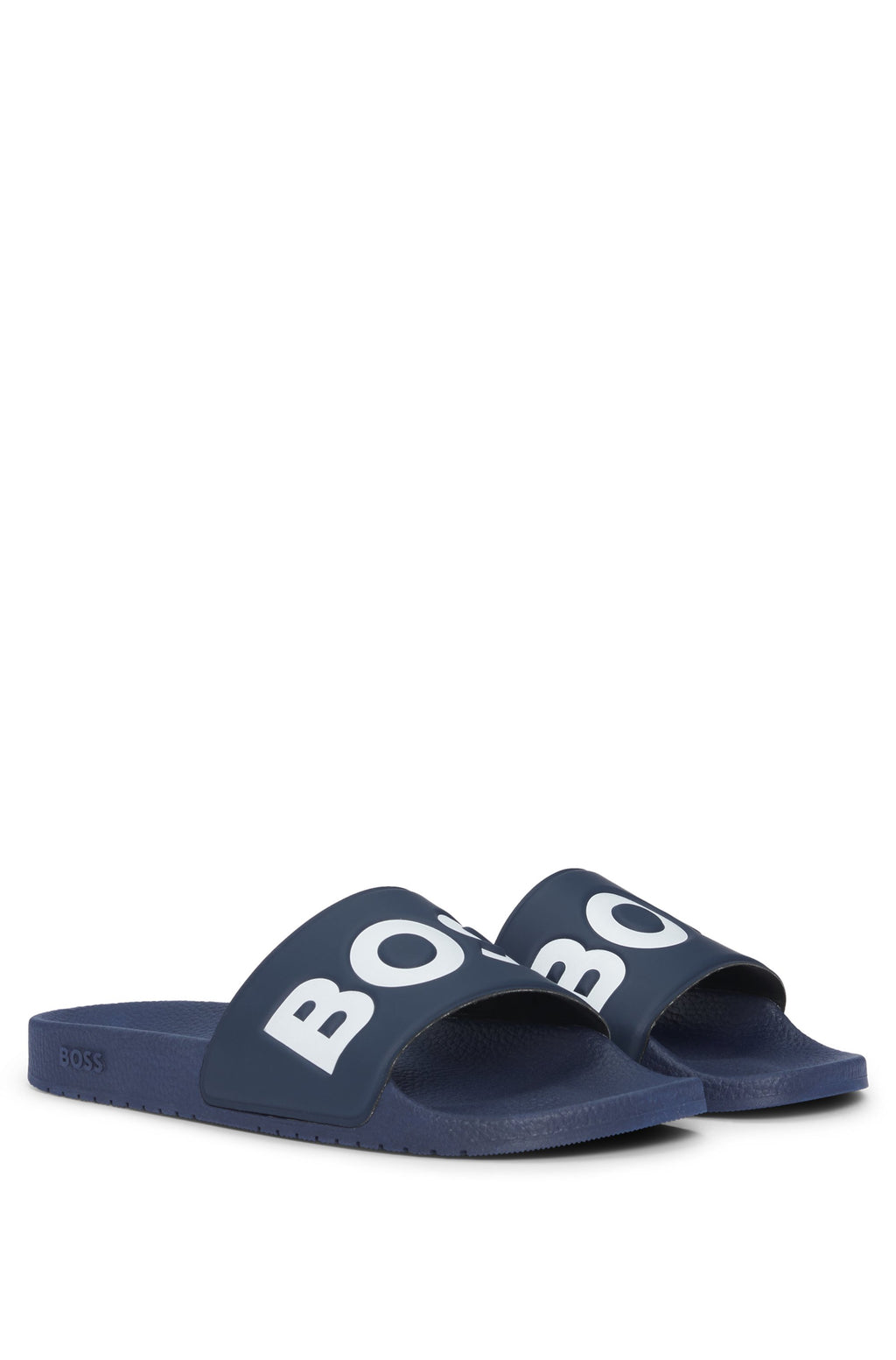 BOSS Bodywear & Swimwear Aryeh_Slid_npvlg Dark Blue Slides — view 4