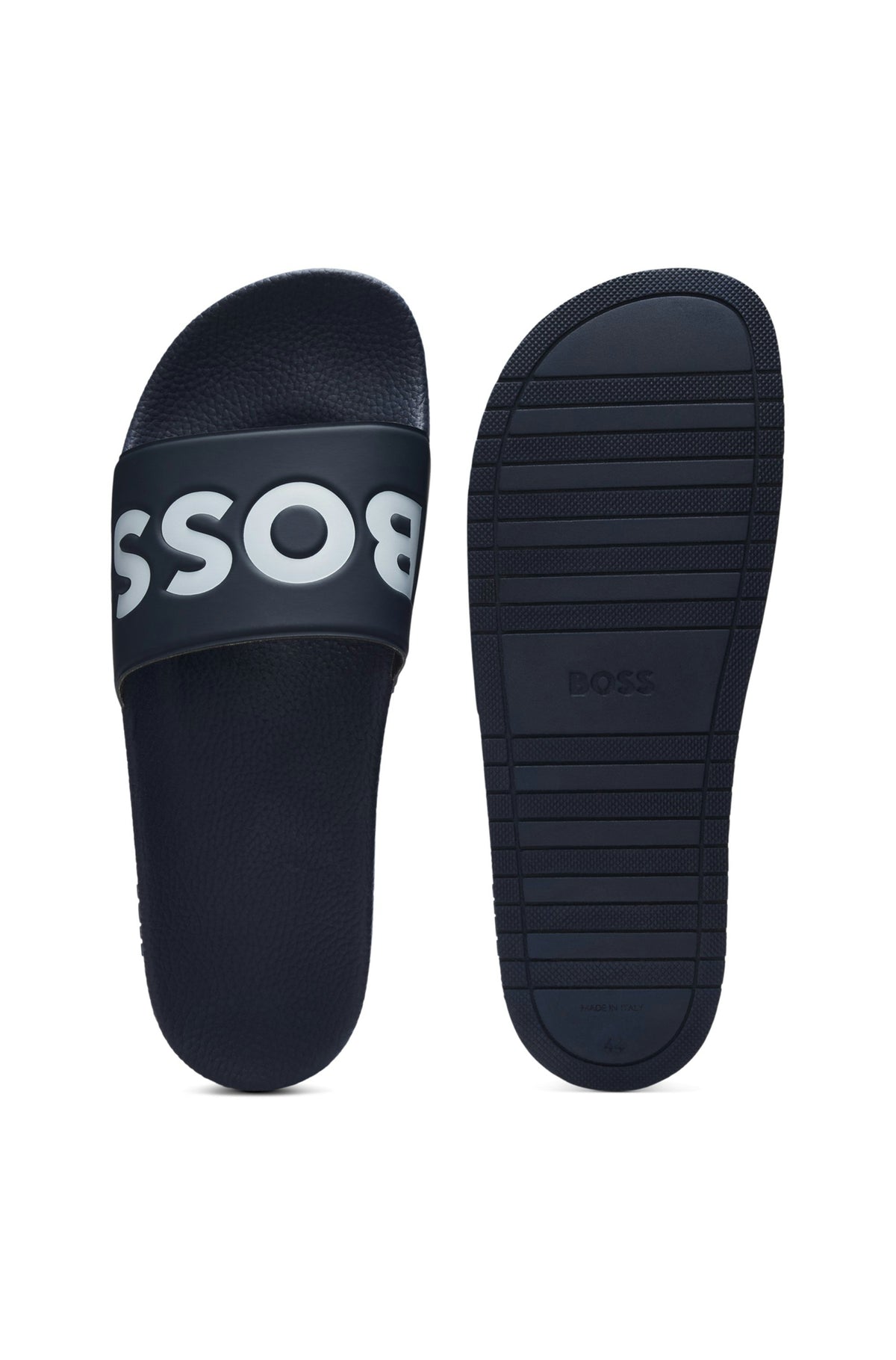 BOSS Bodywear & Swimwear Aryeh_Slid_npvlg Dark Blue Slides — view 3