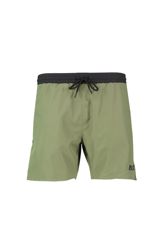 BOSS Bodywear & Swimwear Starfish Open Green Swimwear Shorts