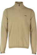 BOSS Green KN Ever-X QZ Green Light/Pastel Knitwear