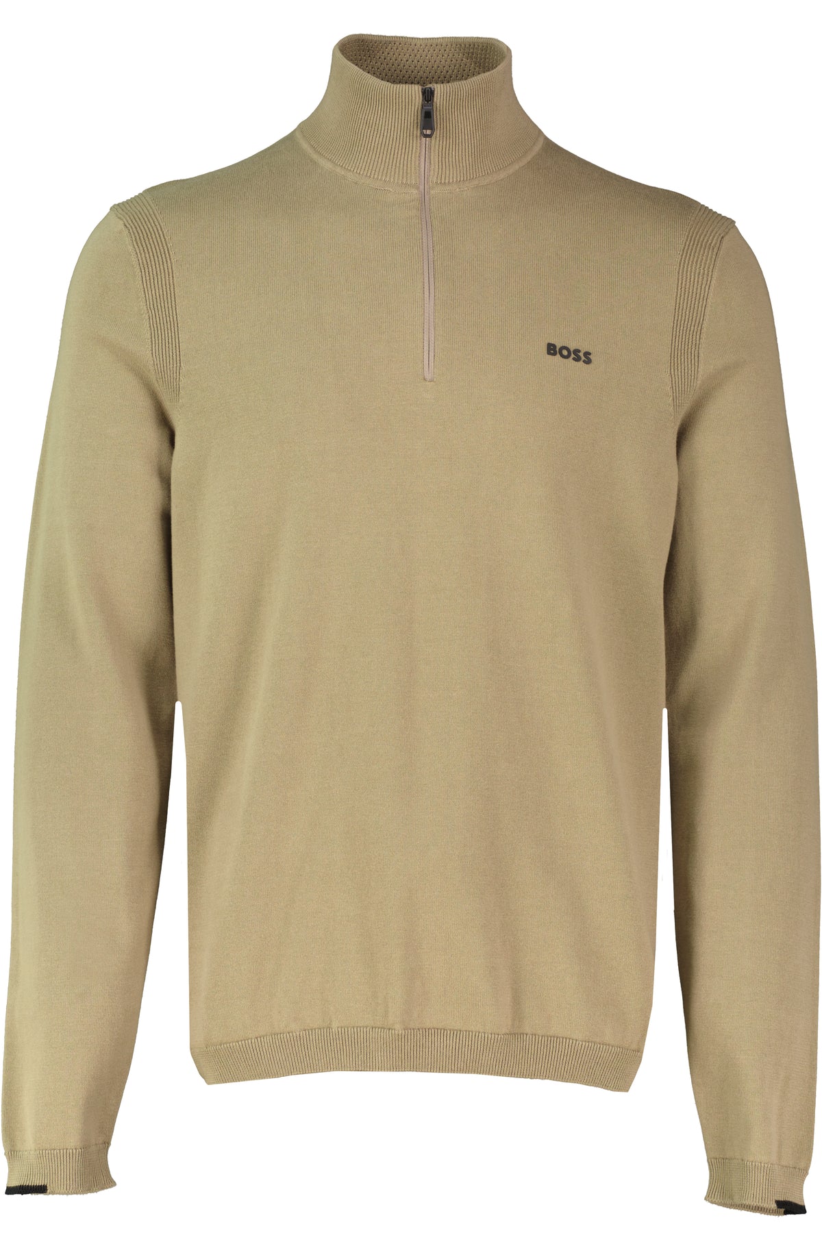 BOSS Green KN Ever-X QZ Green Light/Pastel Knitwear