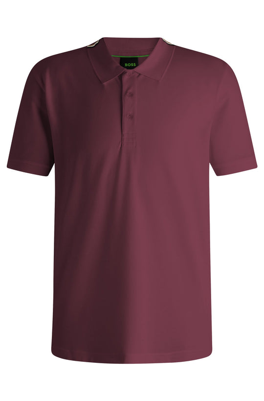 BOSS Green PL GOC Dark Pink Polo Shirt