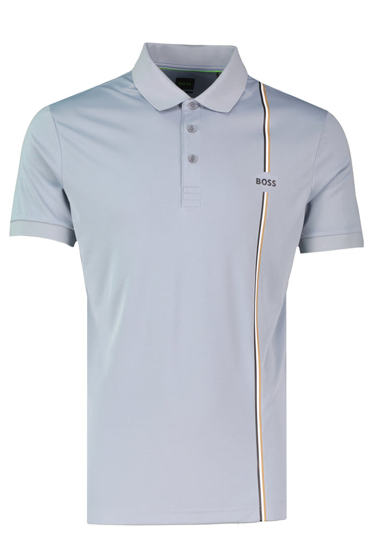 BOSS Green PL TOC Game 3 Dark Grey Polo Shirt