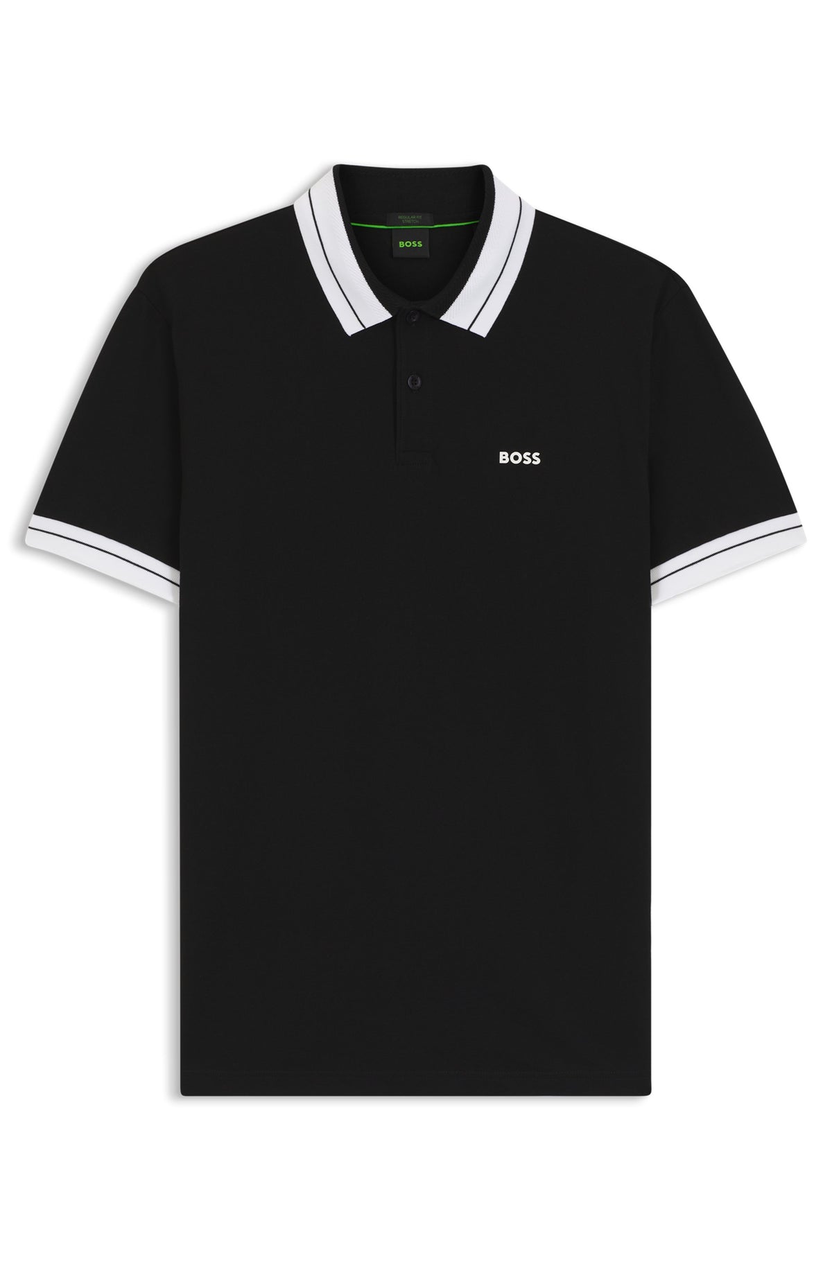 BOSS Green PL_Member Black Polo Shirt — view 2
