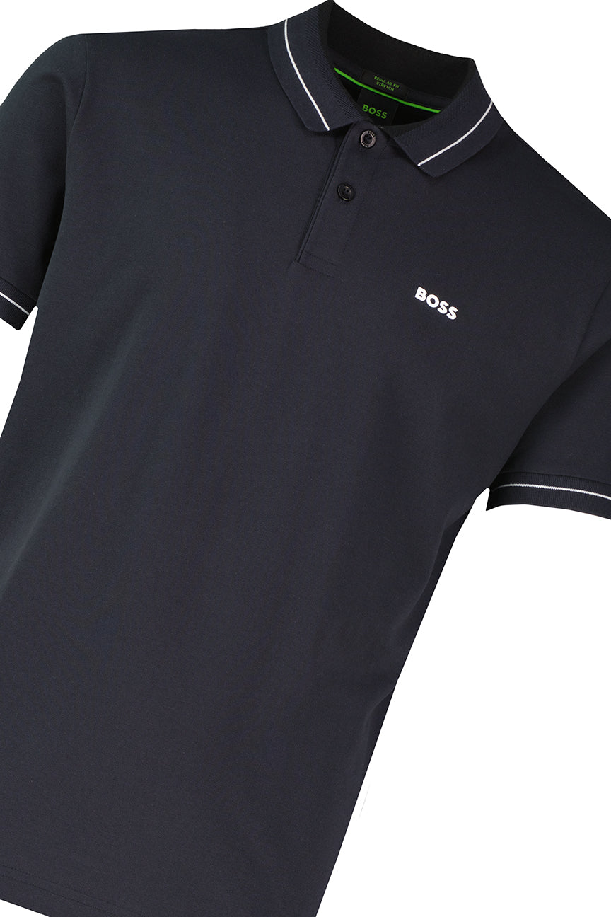 BOSS Green PL_Member Dark Blue Polo Shirt