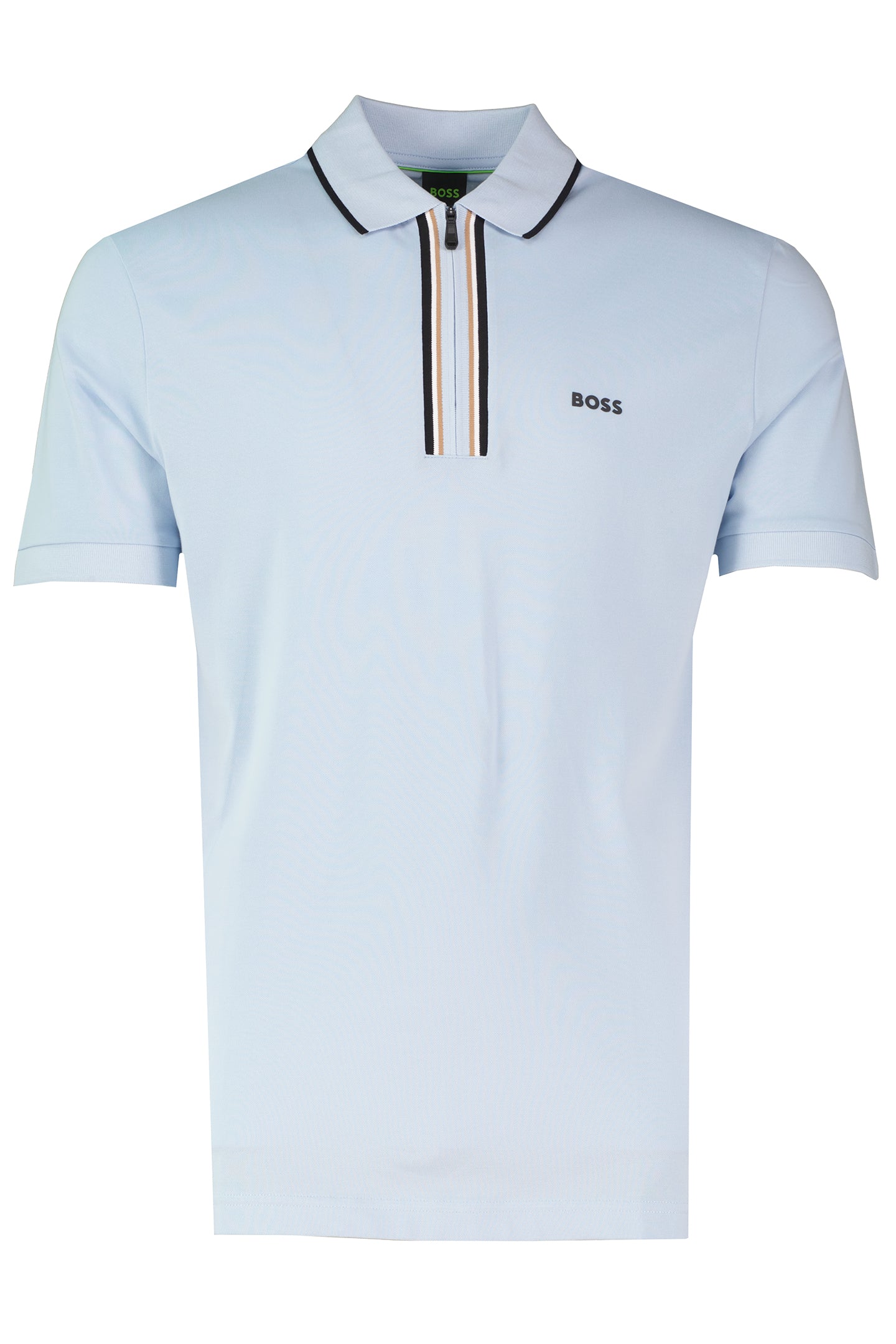 BOSS Green Philix GOC Open Blue Polo Shirt