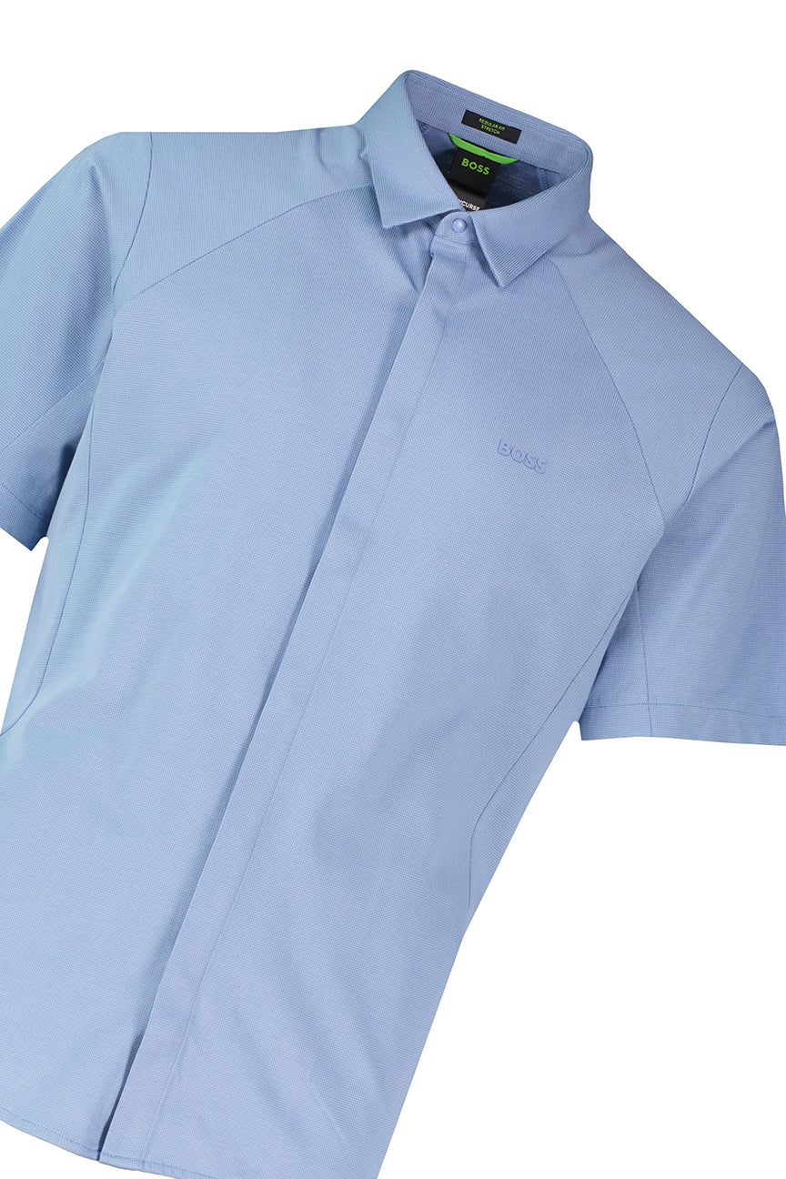 BOSS Green ST_Excurse S Light/Pastel Blue Shirt