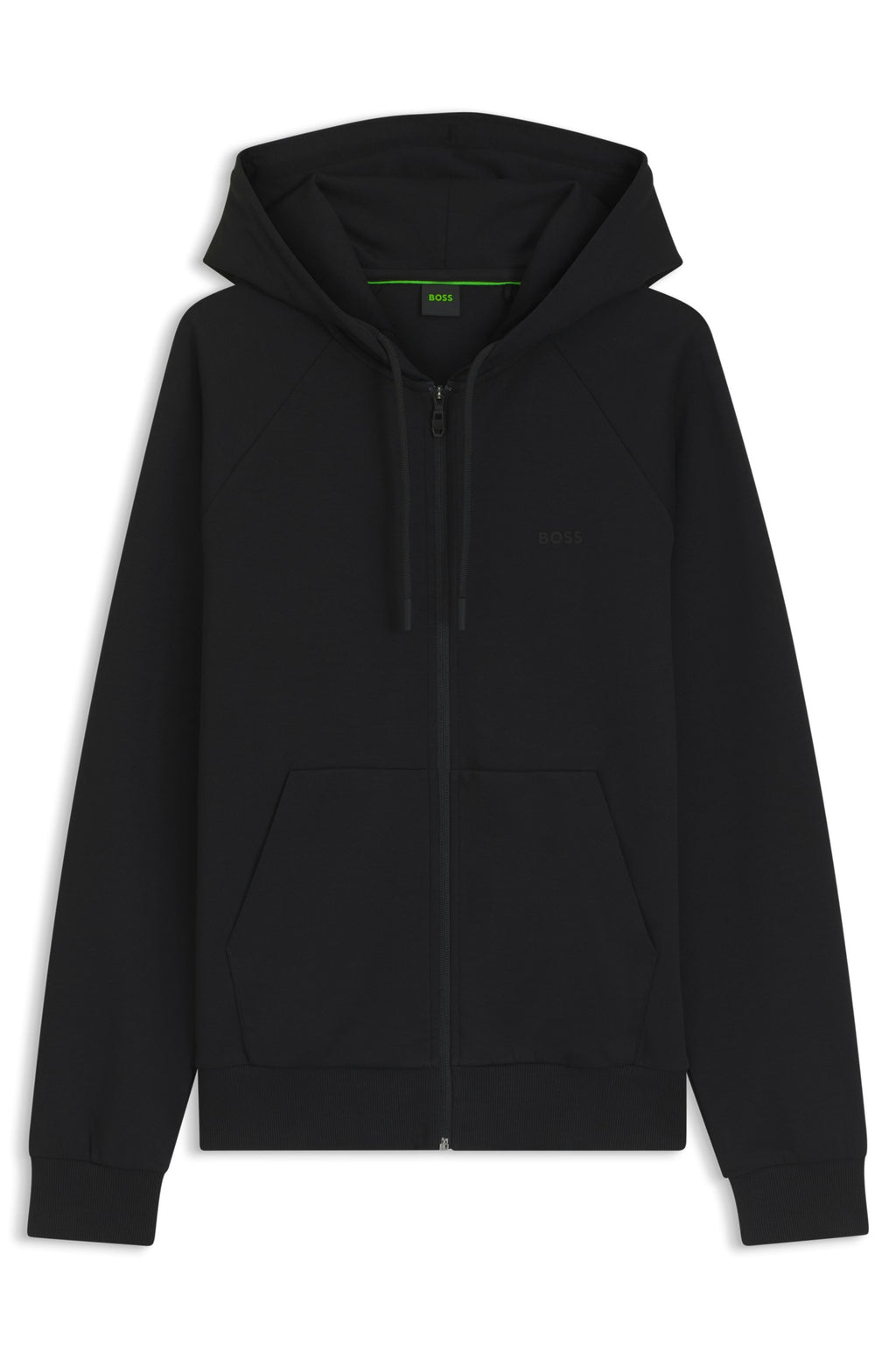 BOSS Green Saggy Black Tracksuit Jacket