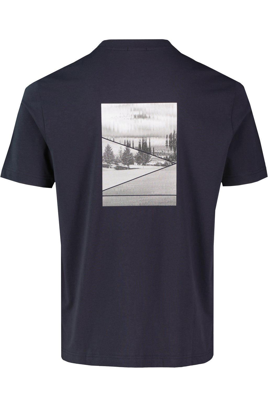 BOSS Green TS Network Photo 1 Dark Blue T Shirt