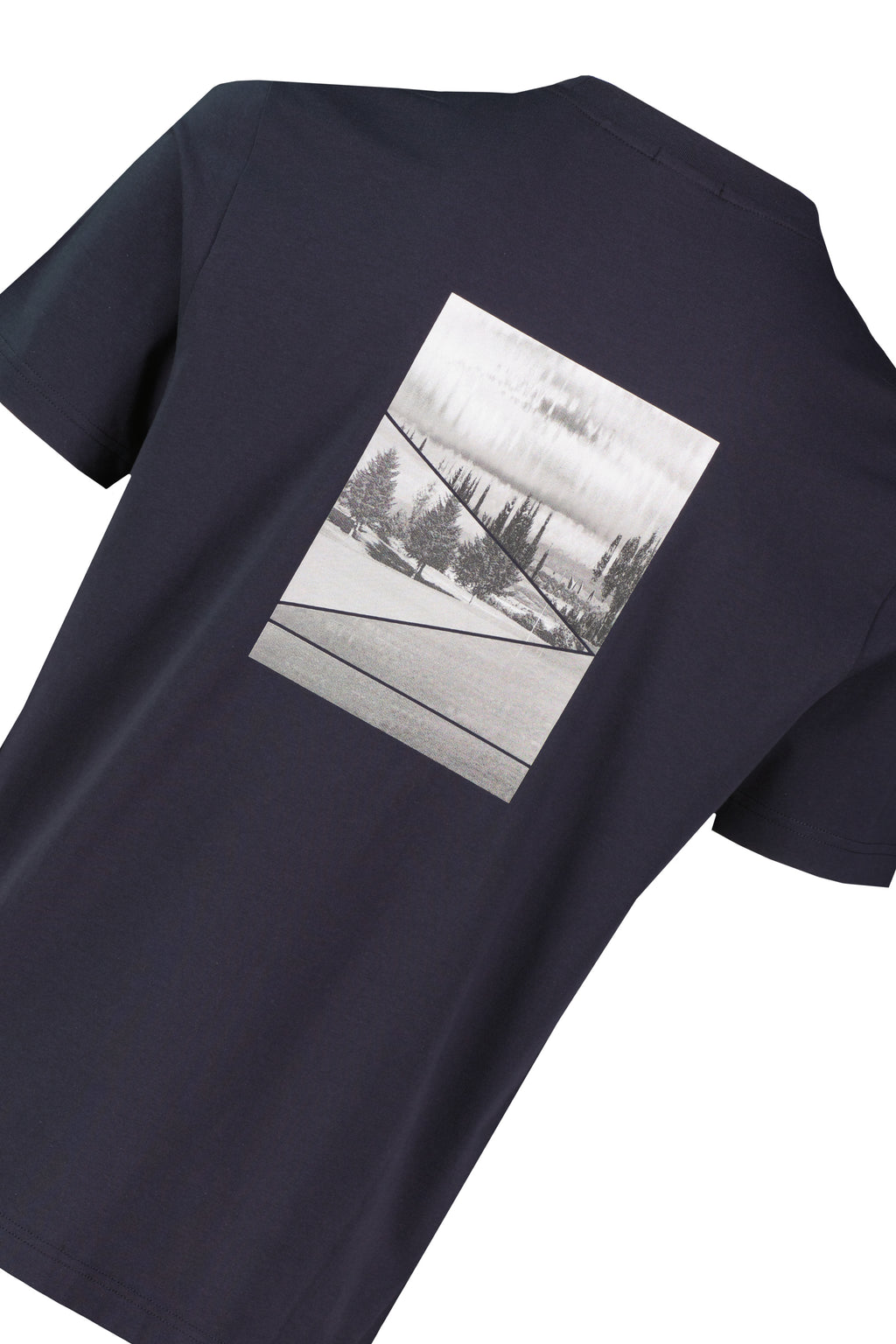 BOSS Green TS Network Photo 1 Dark Blue T Shirt