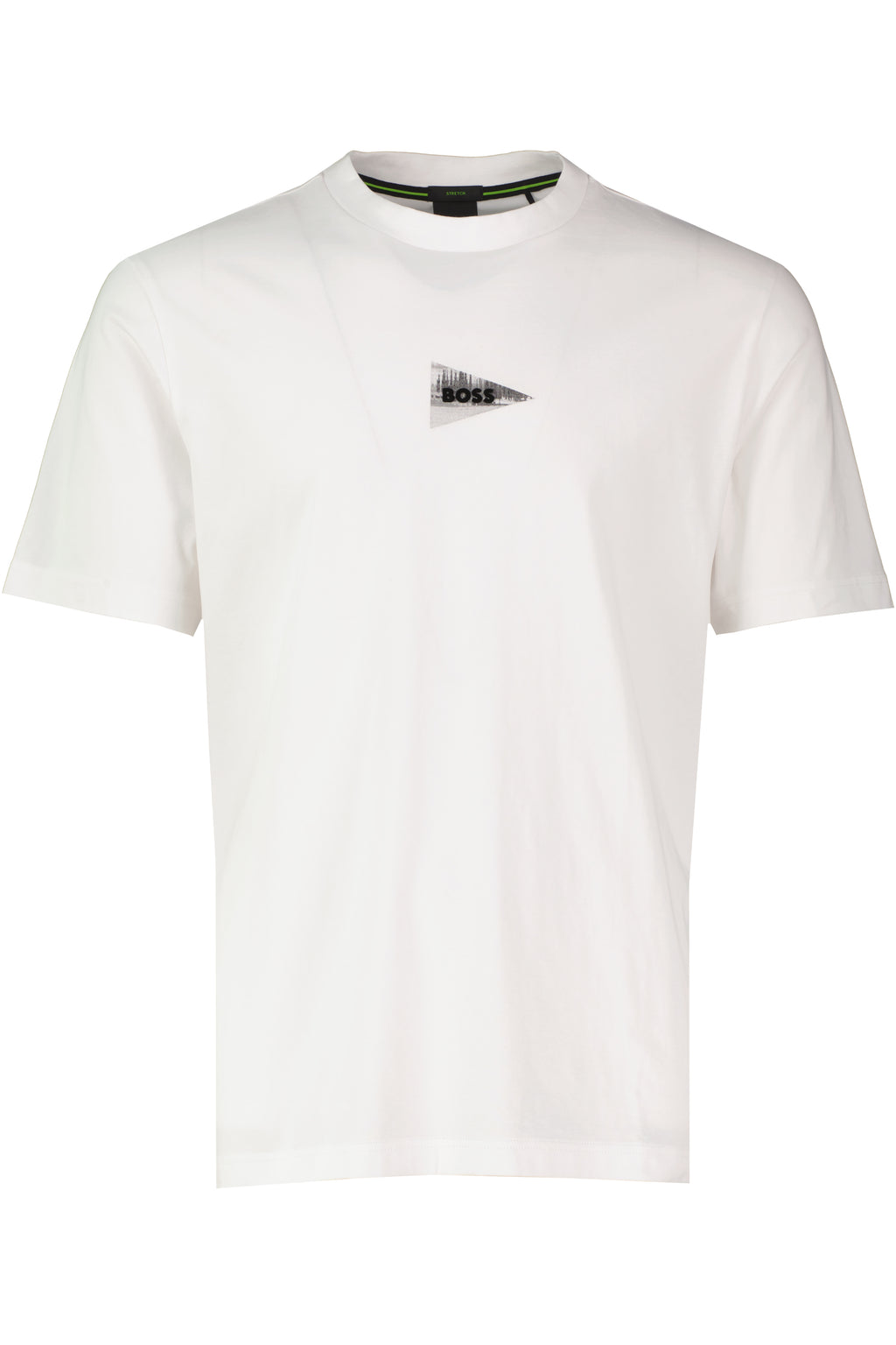BOSS Green TS Network Photo 1 White T Shirt