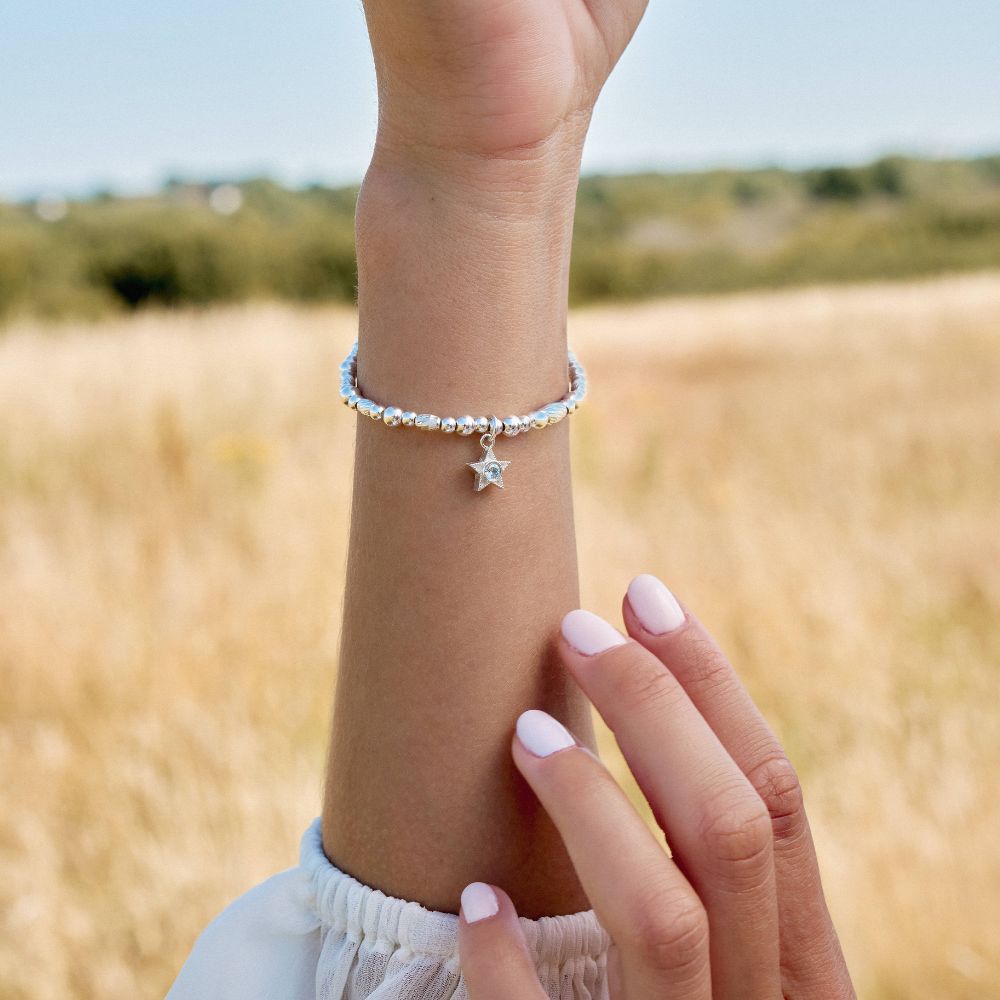 ChloBo March Birthstone Bracelet SBBCB3484