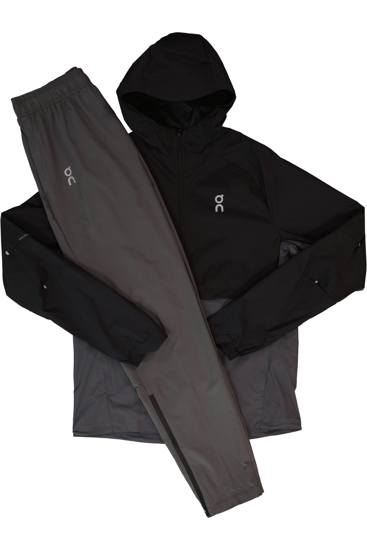 Men's On Running Core Jacket 1 Black | Eclipse & Core Pants Eclipse Tracksuit Set