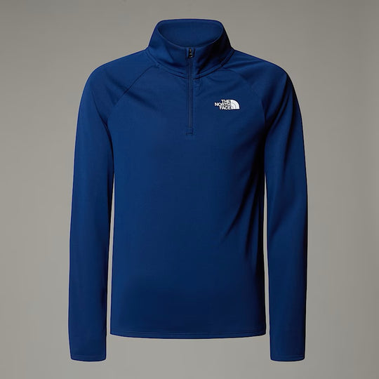Boy's The North Face Estate Blue Never Stop 1/4 Zip Pullover
