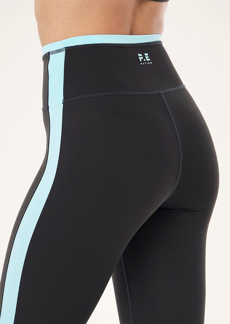 Womens P.E Nation Convex Full Length Legging Smokestone — view 2