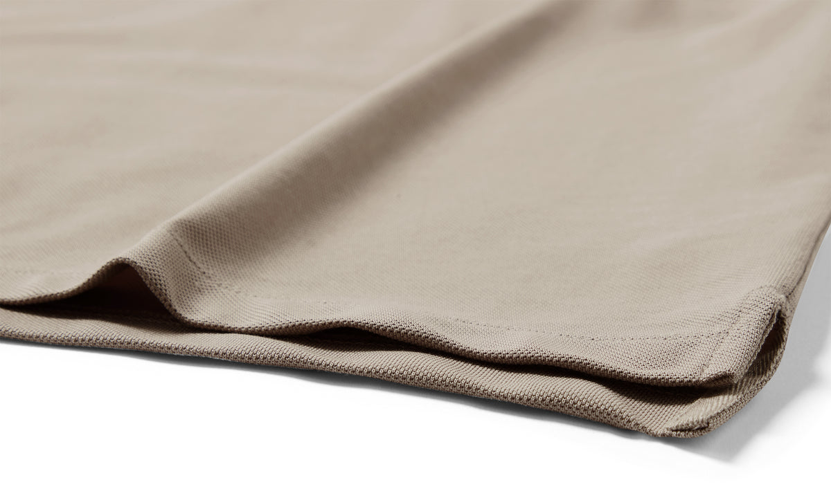 Mens Belstaff Curator Polo Concrete Polo Shirts — view 4