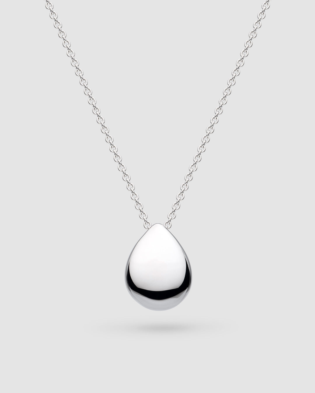 Coast Pebble Smooth Grande Necklace in sterling silver