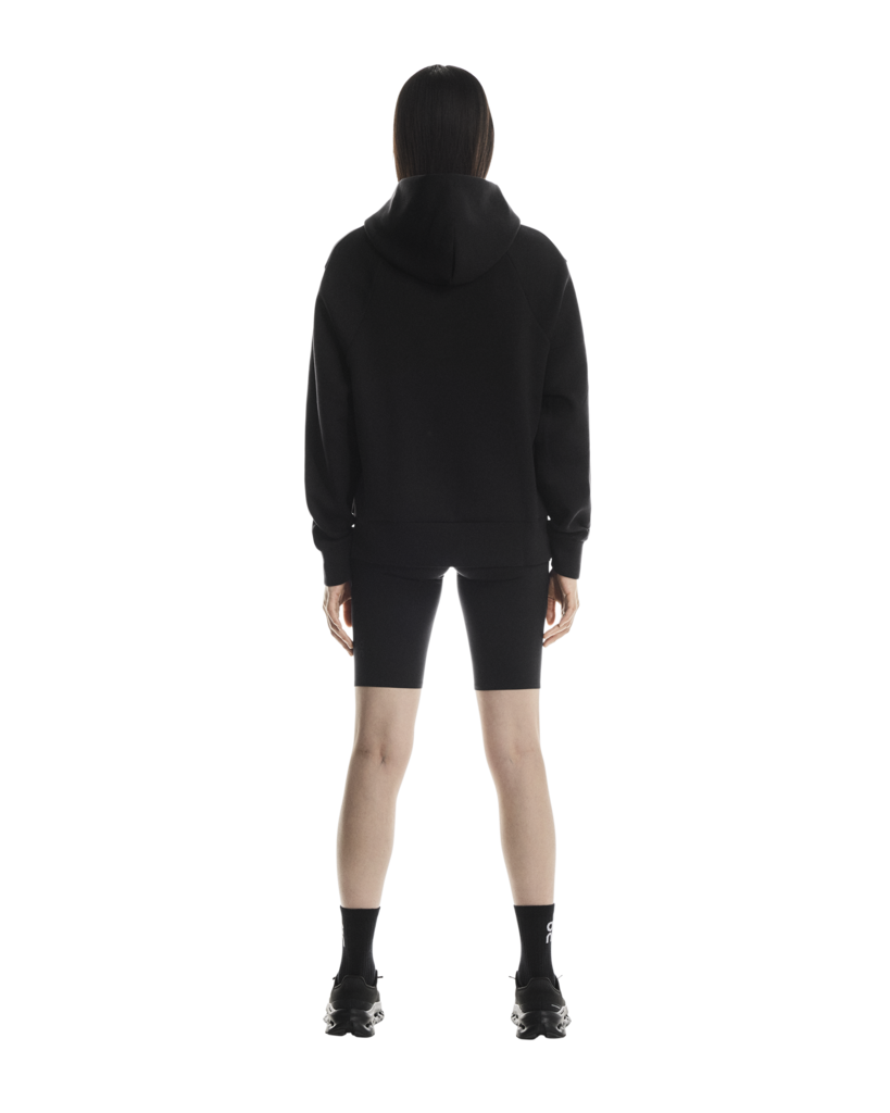 Women's On Running Focus Tech Hoodie Black — view 5