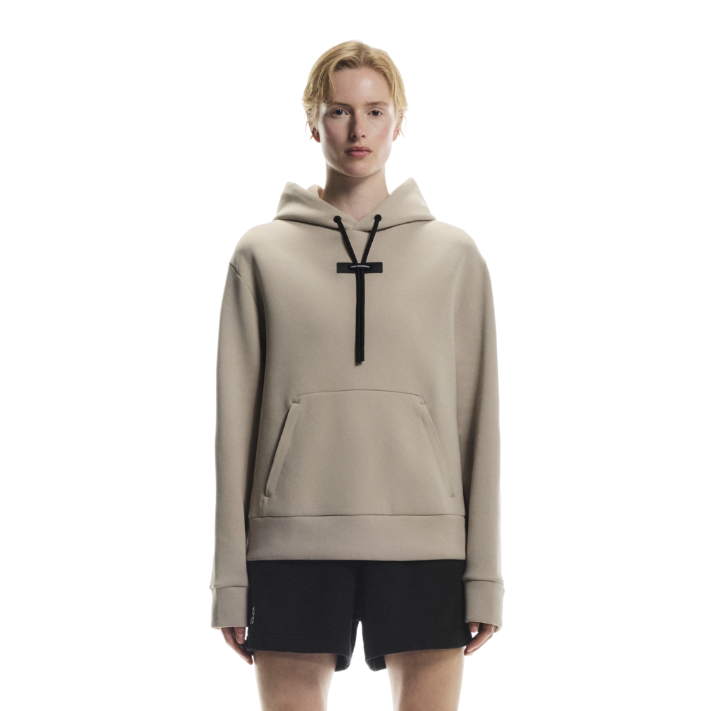 Women's On Running Focus Tech Hoodie Desert