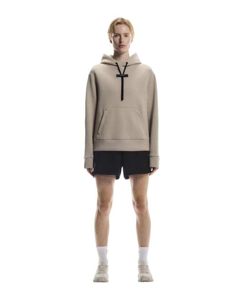 Women's On Running Focus Tech Hoodie Desert — view 3