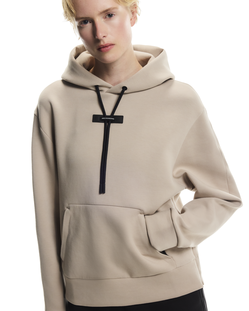 Women's On Running Focus Tech Hoodie Desert — view 6