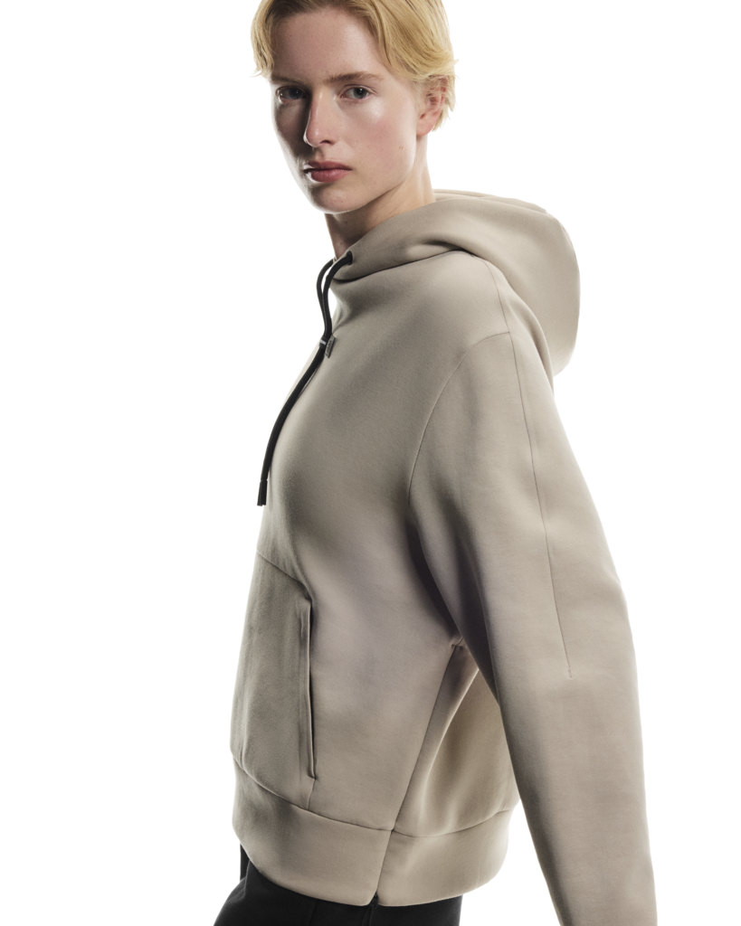 Women's On Running Focus Tech Hoodie Desert — view 2