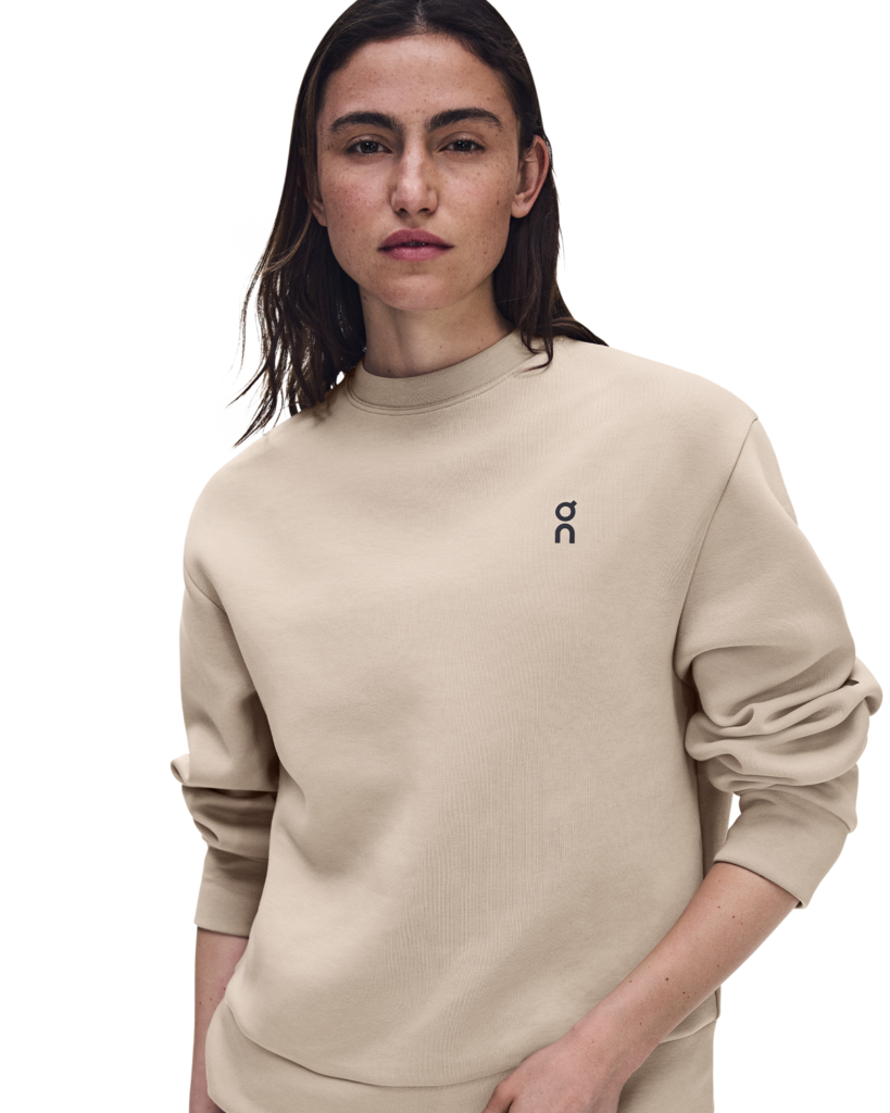 Women's On Running Focus Tech Crew 1 Desert