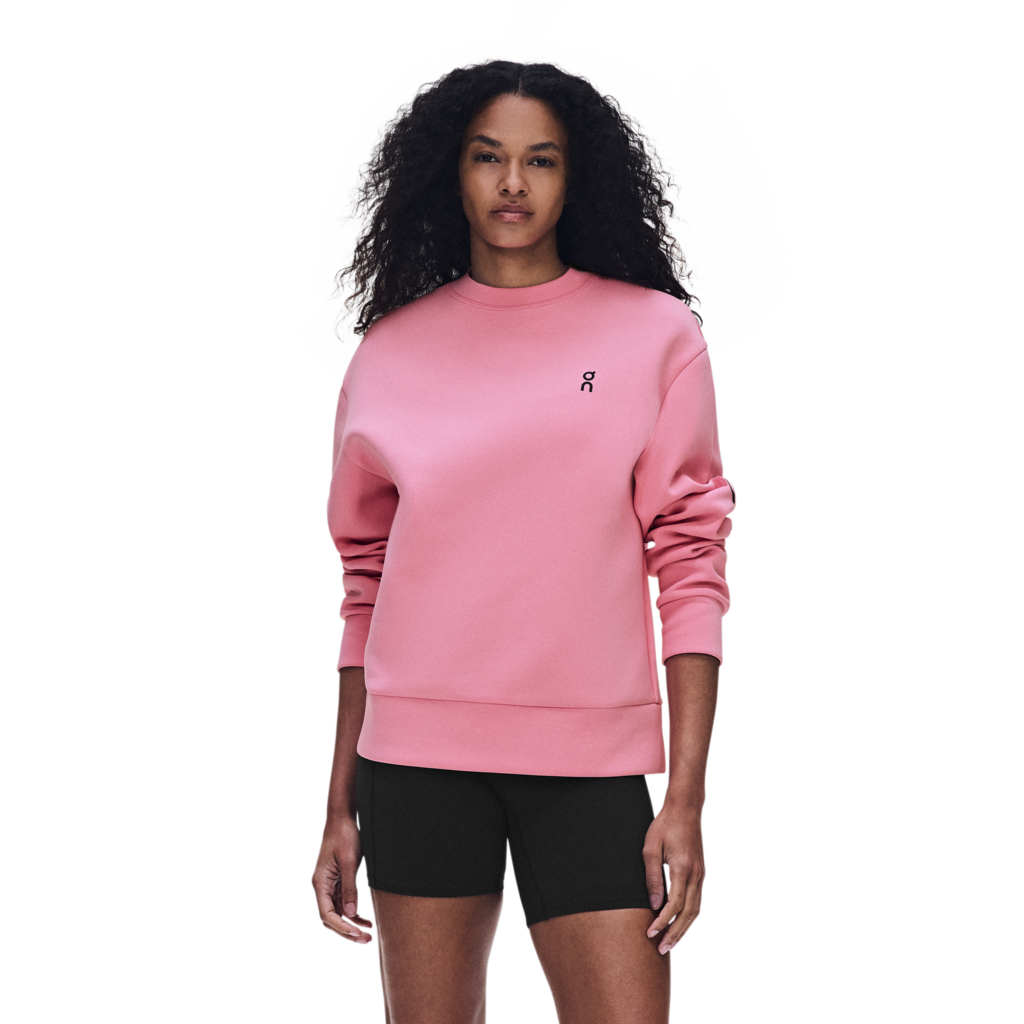Women's On Running Focus Tech Crew 1 Magnolia — view 2