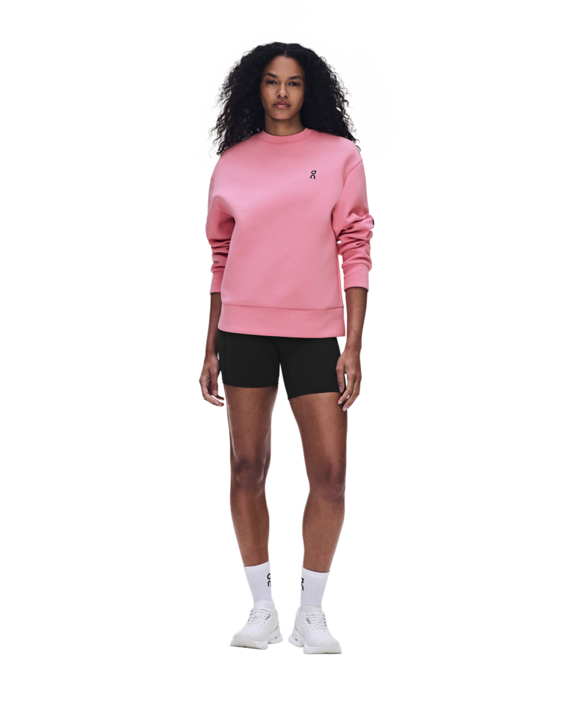 Women's On Running Focus Tech Crew 1 Magnolia — view 4