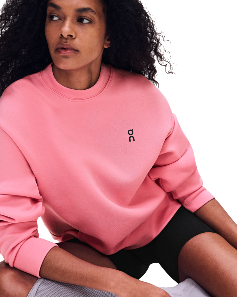 Women's On Running Focus Tech Crew 1 Magnolia