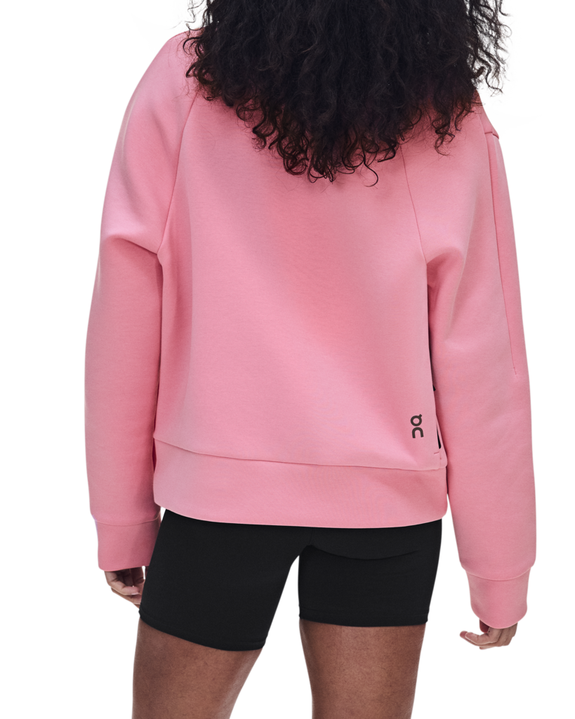 Women's On Running Focus Tech Crew 1 Magnolia — view 3