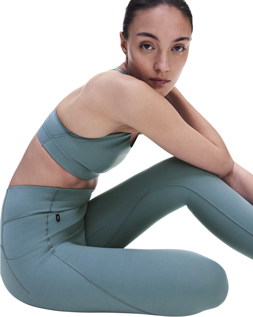 Women's On Running Studio Tights 2 Agave — view 4