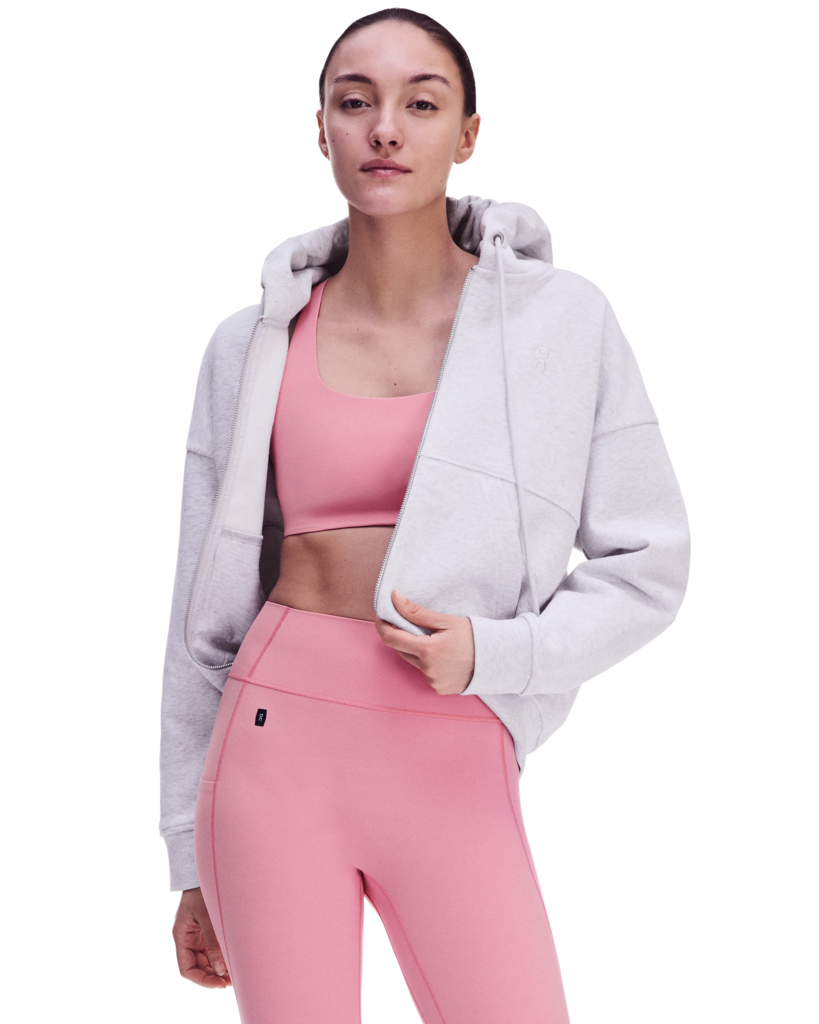 Women's On Running Studio Tights 7/8 2 Magnolia — view 2