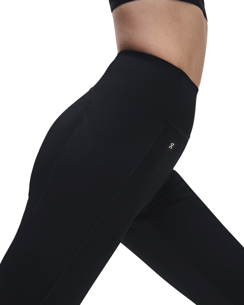 Women's On Running Train Tights 7/8 2 Black — view 2
