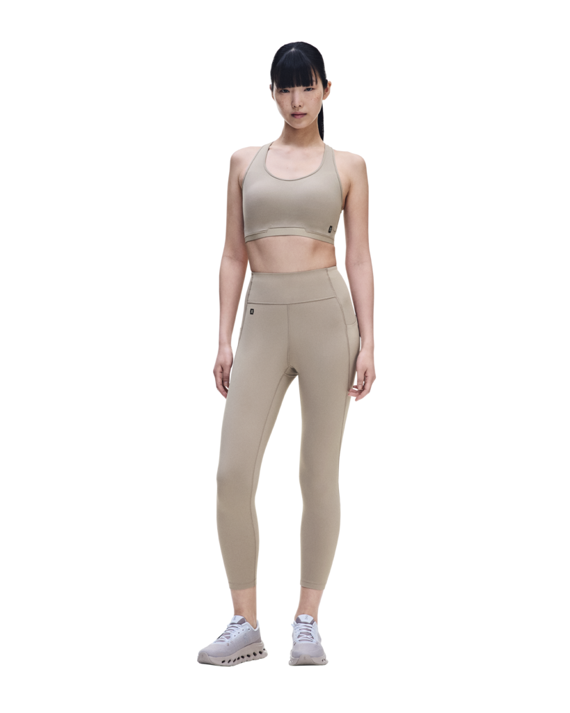 Women's On Running Train Tights 7/8 2 Clay — view 4