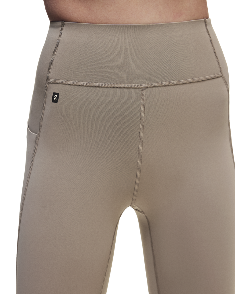 Women's On Running Train Tights 7/8 2 Clay — view 6