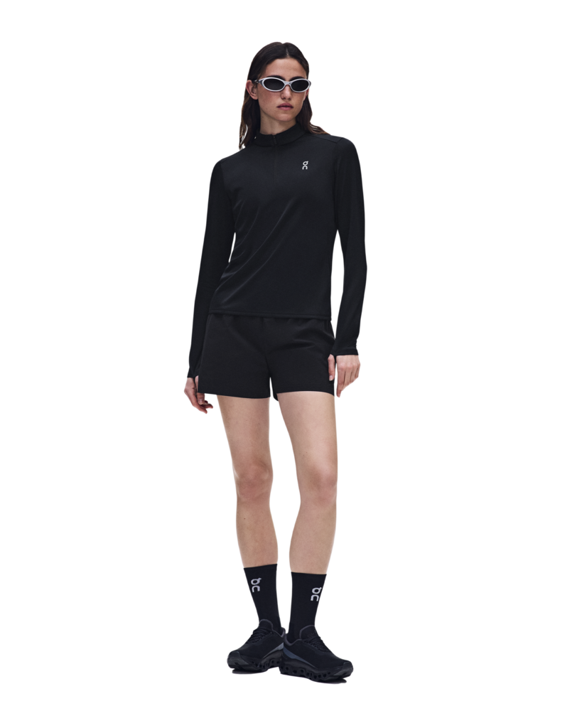 Women's On Running Core 1/4 Zip 1 Black — view 6