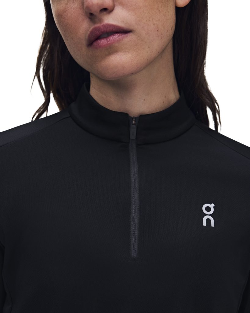 Women's On Running Core 1/4 Zip 1 Black — view 3