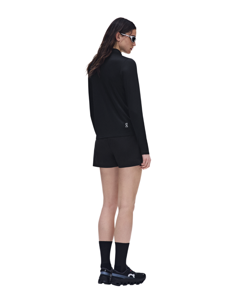 Women's On Running Core 1/4 Zip 1 Black — view 7