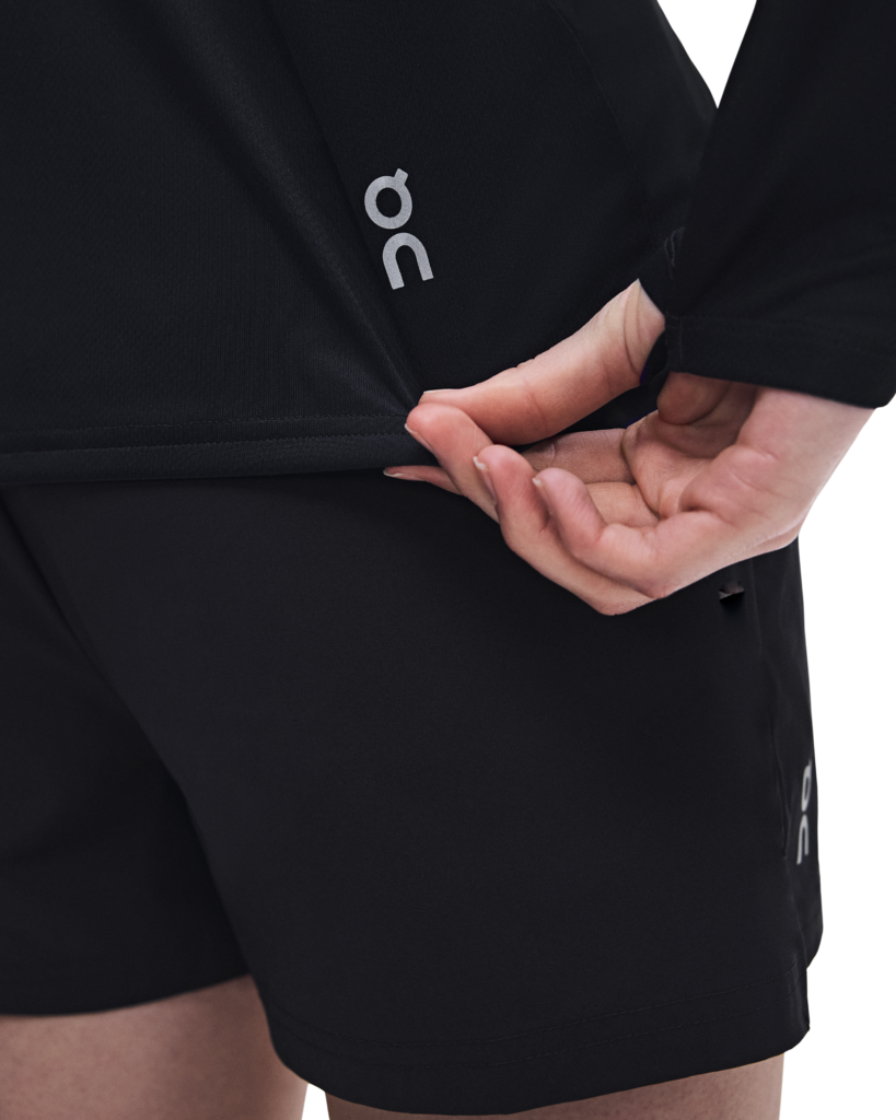 Women's On Running Core 1/4 Zip 1 Black — view 8