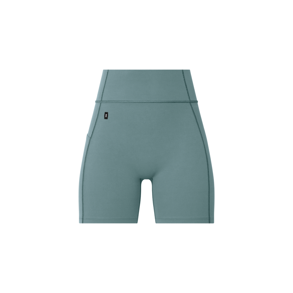 Women's On Running Studio Tights Short 6" 1 Agave — view 8