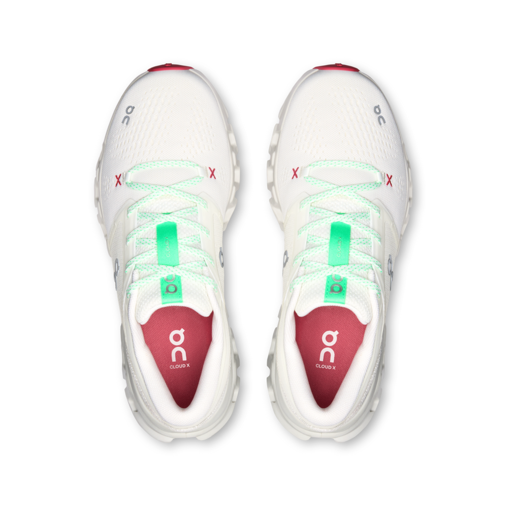 Women's On Running Cloud X 5 Ivory/Ice — view 4