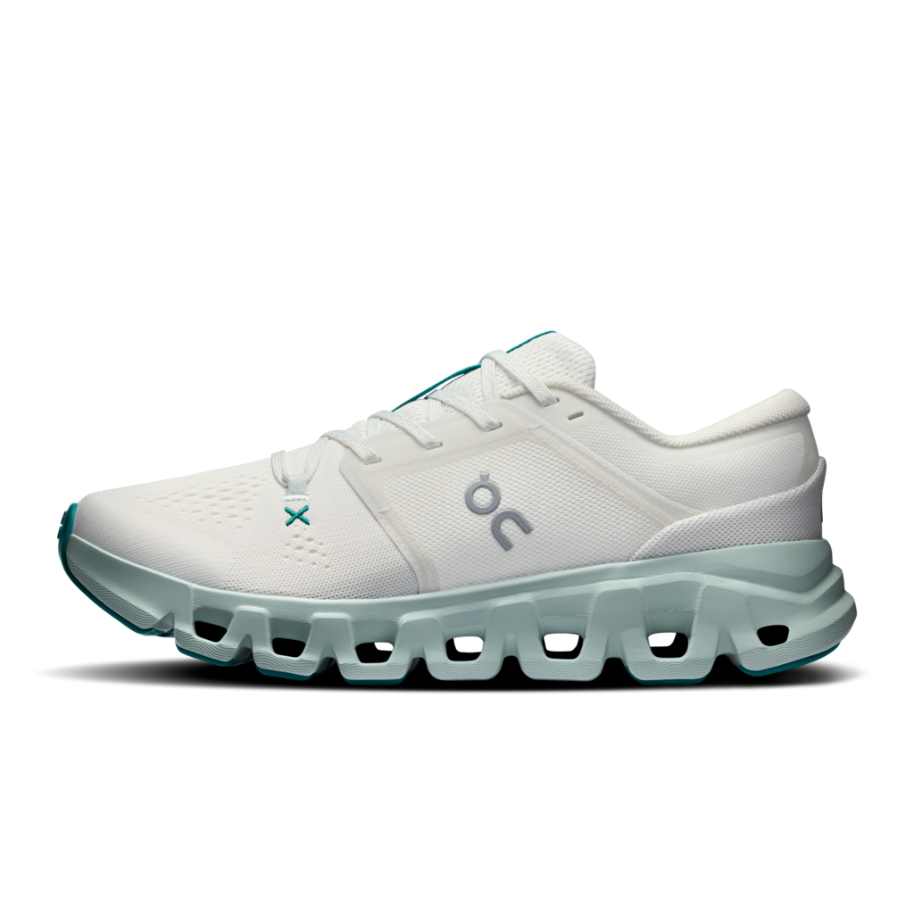 Women's On Running Cloud X 5 Ivory/Surf — view 4