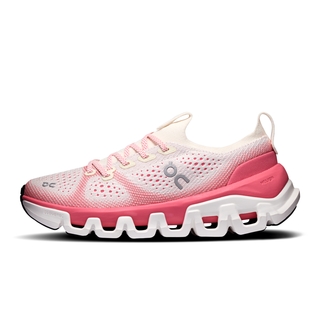 Women's On Running Cloud X Tempo 1 Ivory/Camellia — view 4