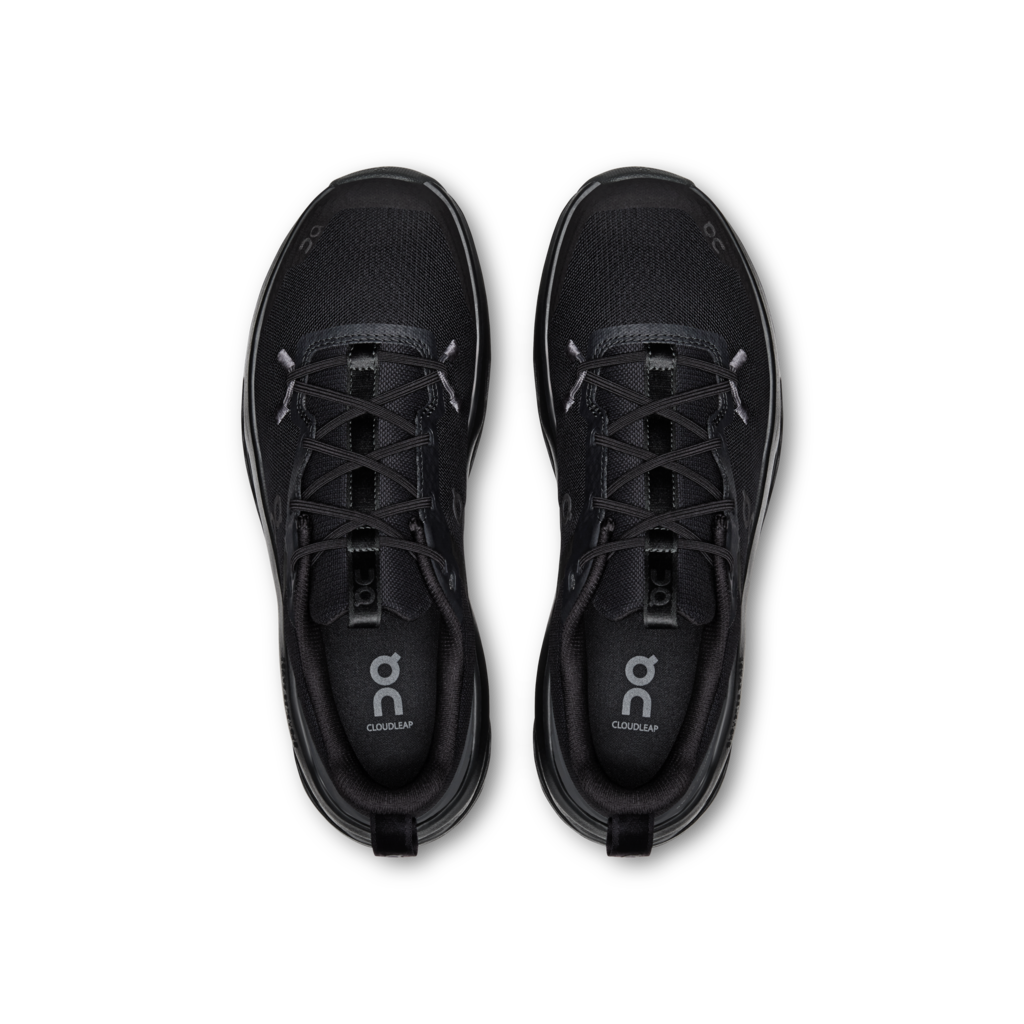 Kids On Running Cloudleap Black — view 3