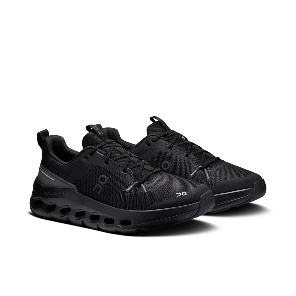 Kids On Running Cloudleap Black — view 2