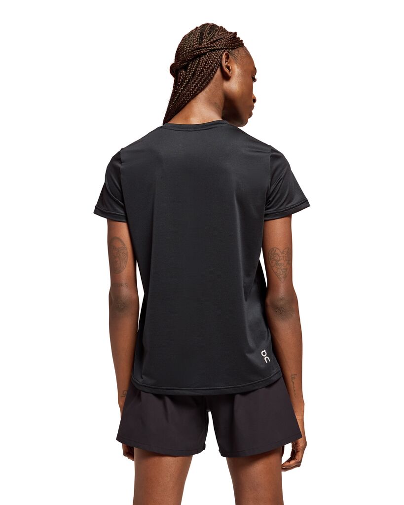 Women's On Running Core-T Black — view 2